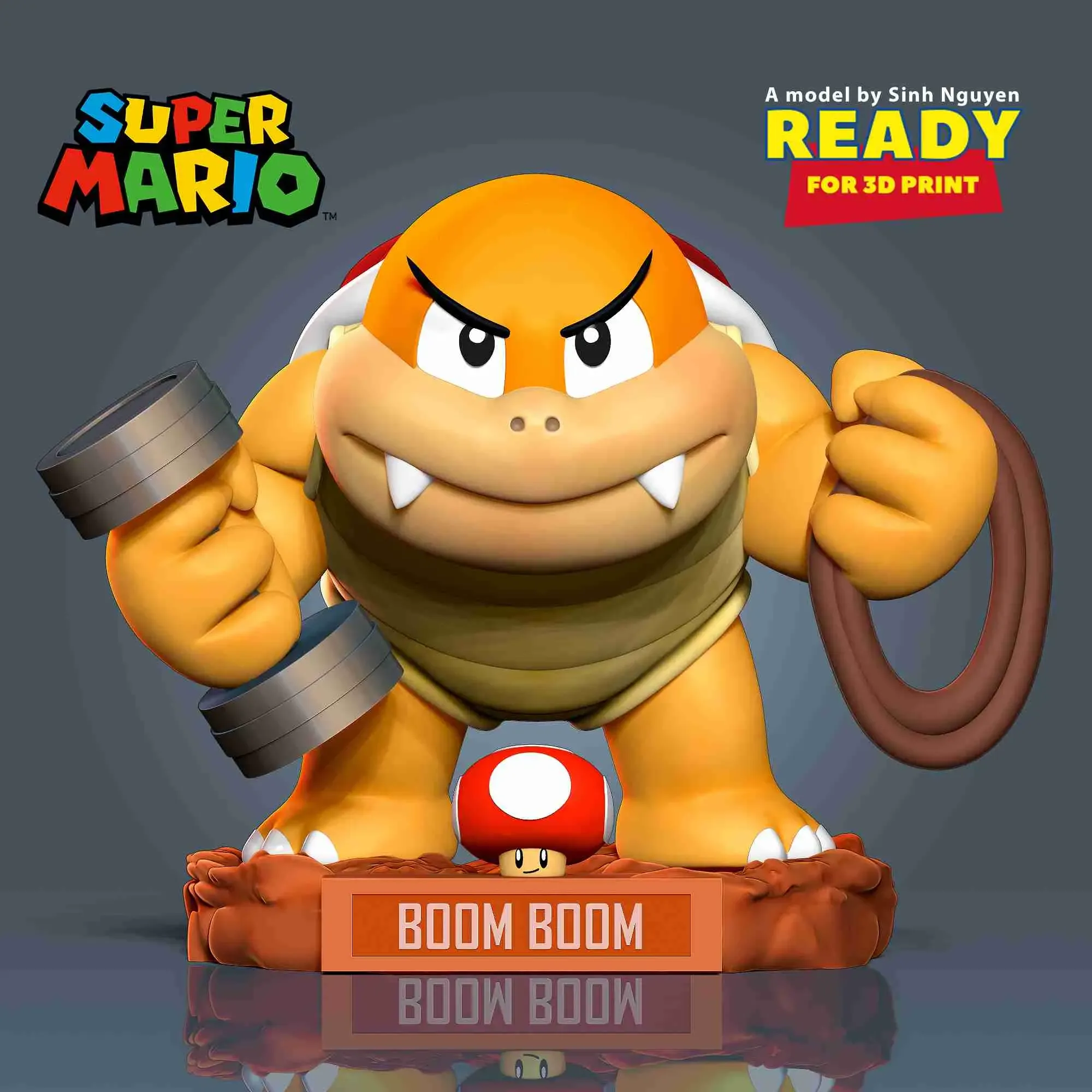 Boom Boom - Super Mario Fanart