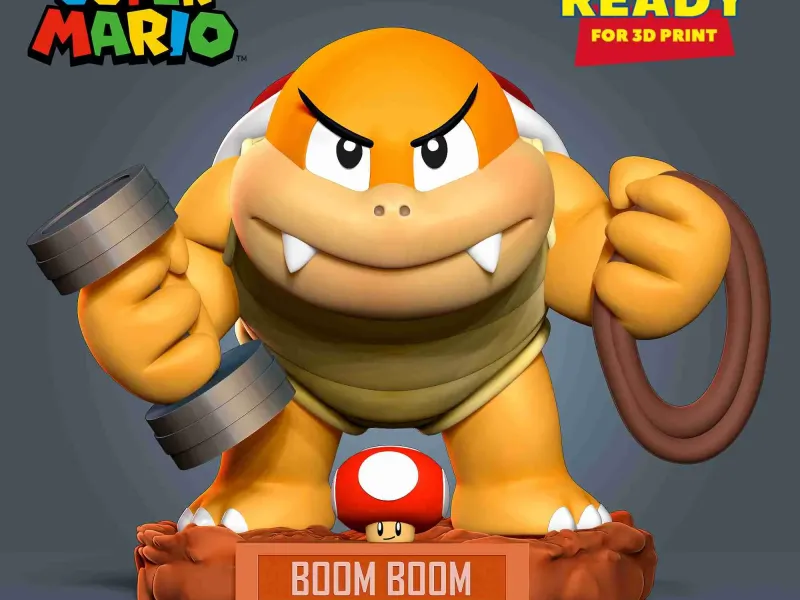 Бум-Бум - Фанарт по Super Mario