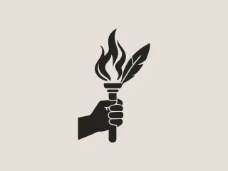 Press Freedom Torch - 3D Printable Wall Art