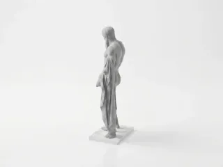 Iron Germanicus Classical Roman Statue 3D Printable