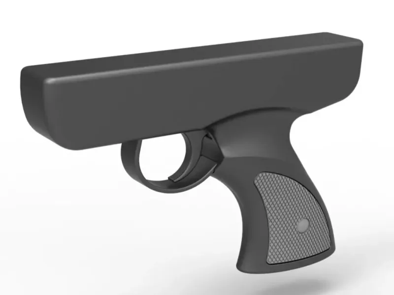 Handle for cosplay blaster 4