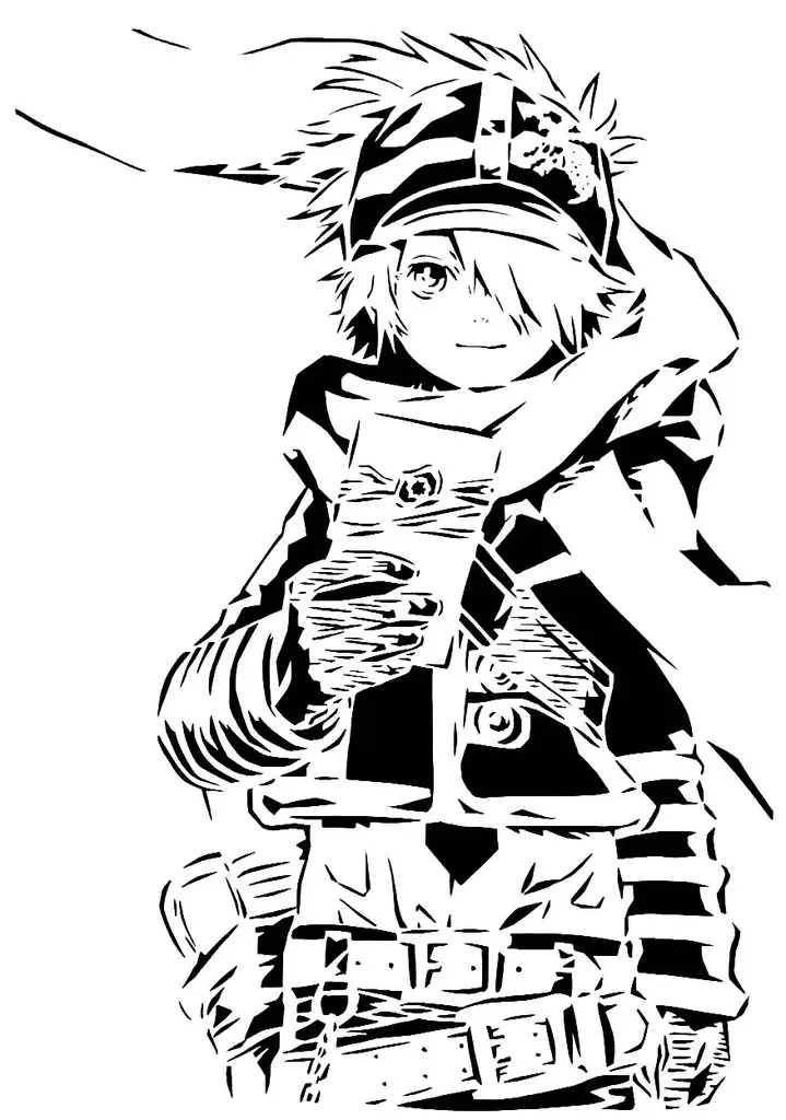 Tegami Bachi stencil