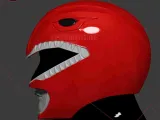 Mighty Morphin Power Ranger Cosplay Helmet - Red Ranger-2