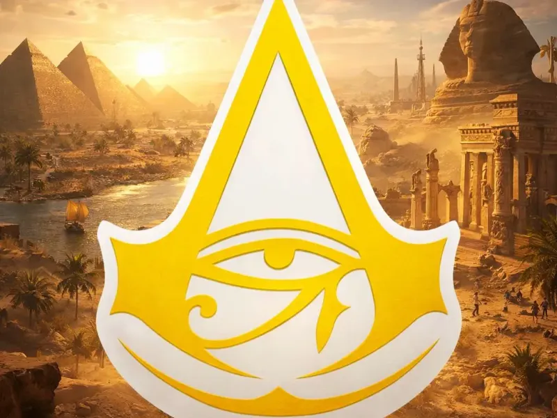 Assassin's Creed Origins Emblem (Raised) (Multi-Color)