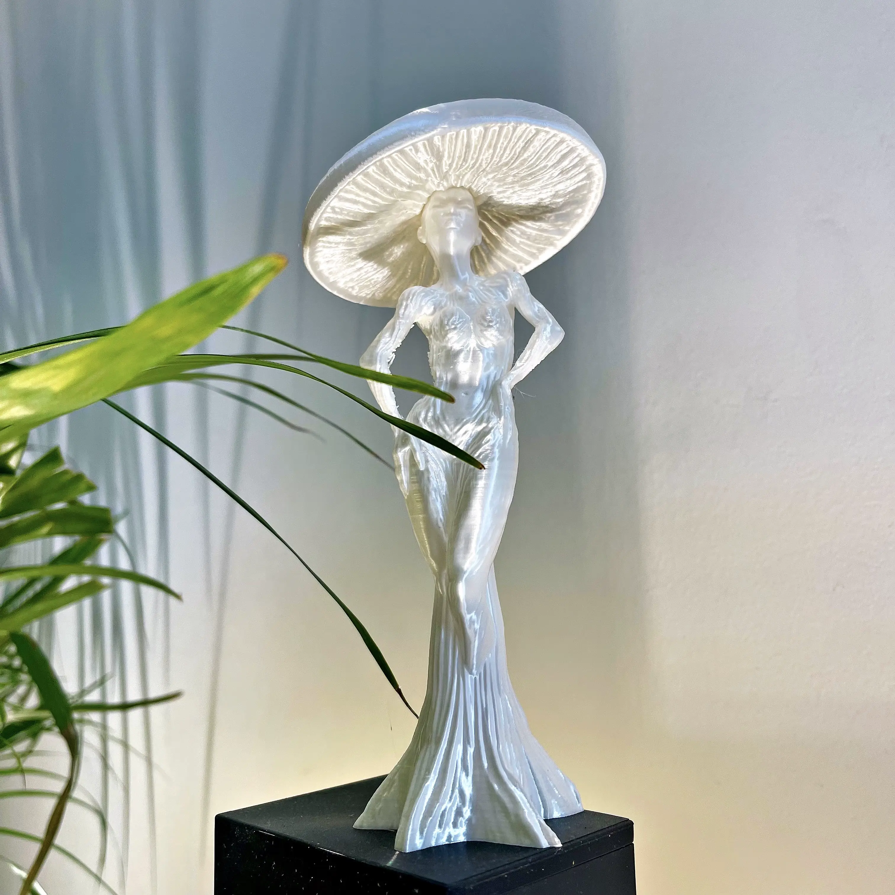 "LADY MUSHROOM" FIGURINE