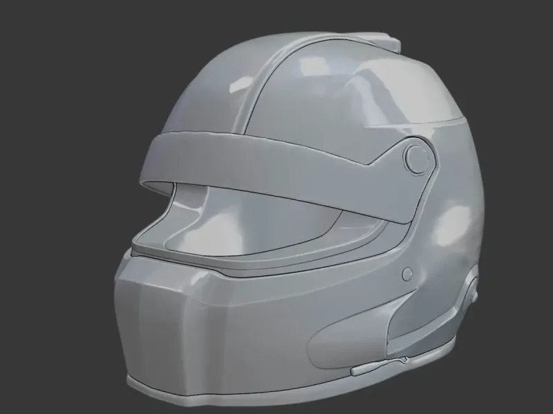 Bell HP7 Racing Helmet – High-Detail 3D Printable