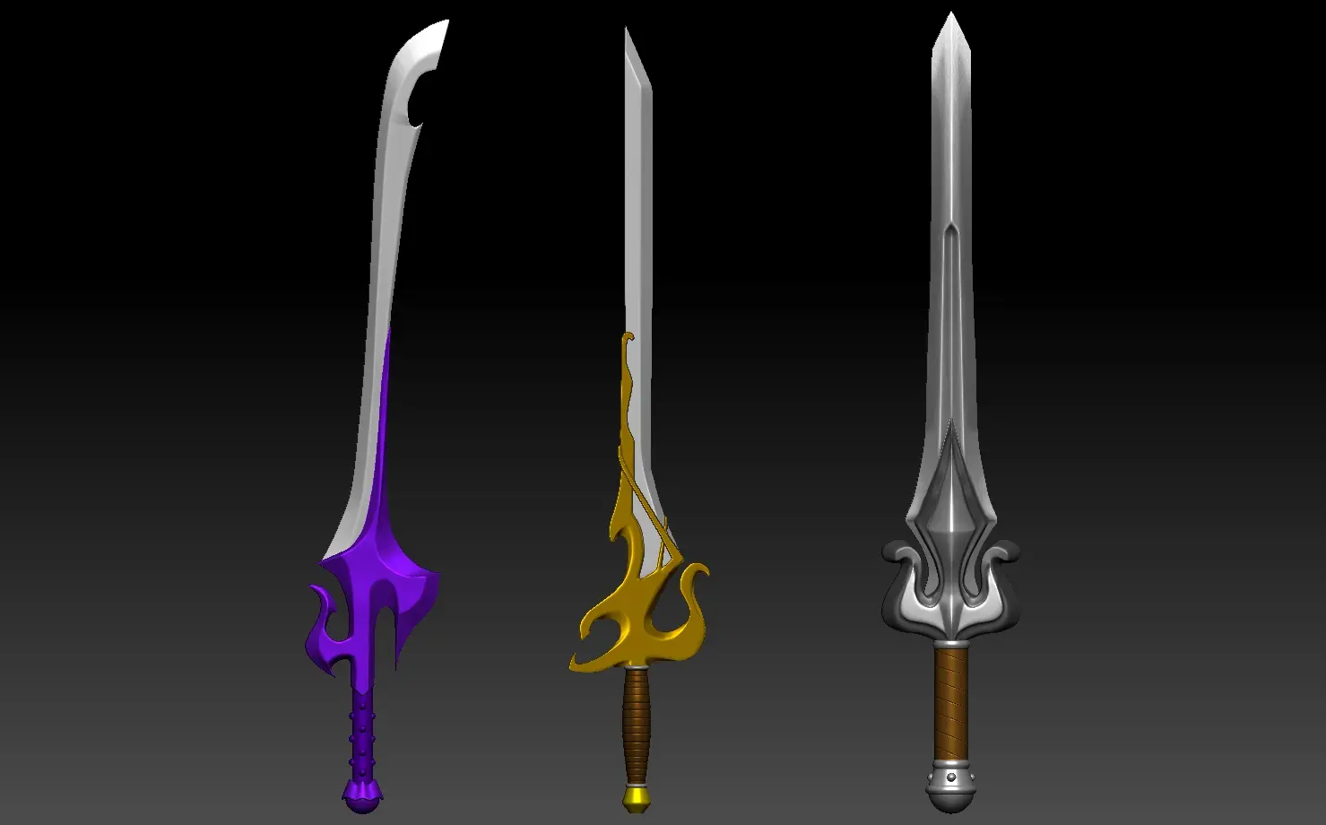 He-man REAL SIZE SWORDS - SERIES FAN ART