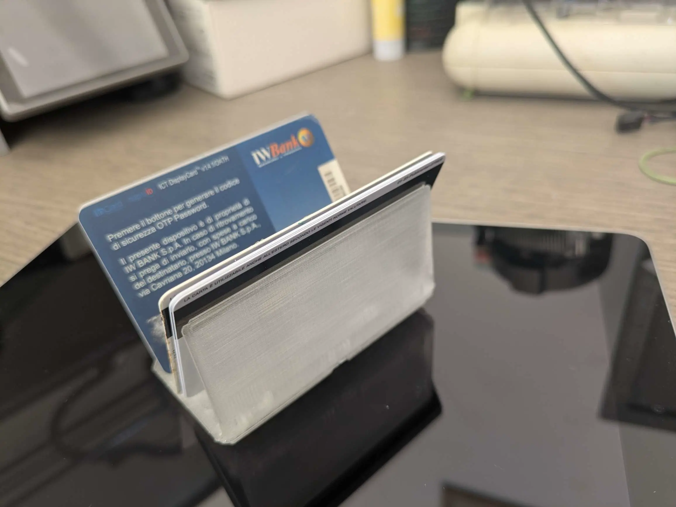 Gridfinity Credit Card holder 1x2x6
