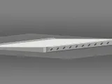 MacBook Air 13" Laptop Stand 3D Printable with storage tray-2
