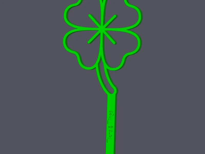 Four Clover - Caketopper & Cupcaketopper v3