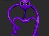 PURPLE FROM ROBLOX RAINBOW FRIENDS | 3D FAN ART-0