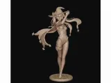 Mona Genshin impact fanart-4