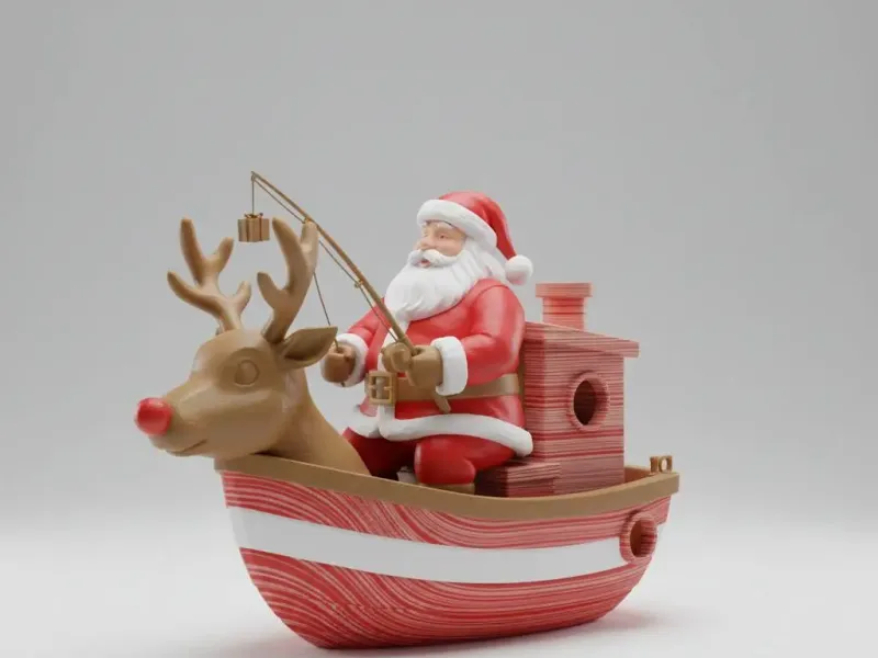 Papai Noel Benchy 2025