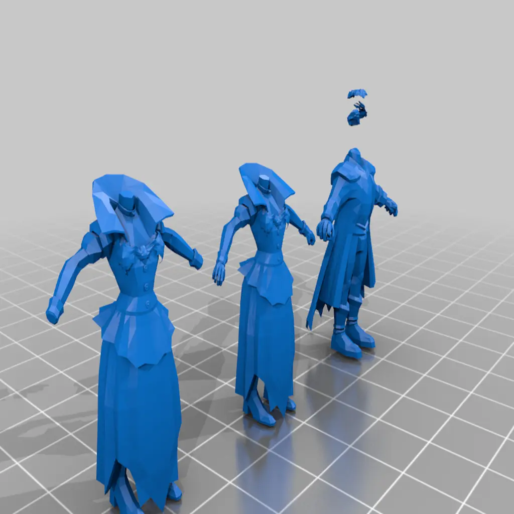 vampire count(esses) bits - dnd monster - tm