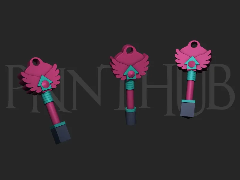 Squid Game Season 3  Hide & Seek Game Keys  High-Detail STL