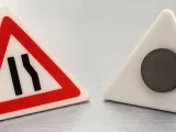 Road Narrowing Sign-1