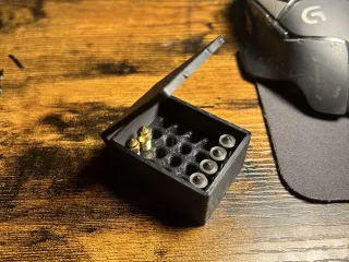 Hinged Volcano Nozzle Box (K1/KE) Filament Used as Pin