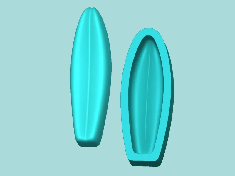 Sunflower Petal 05 - Silicone Mold Maker - Template