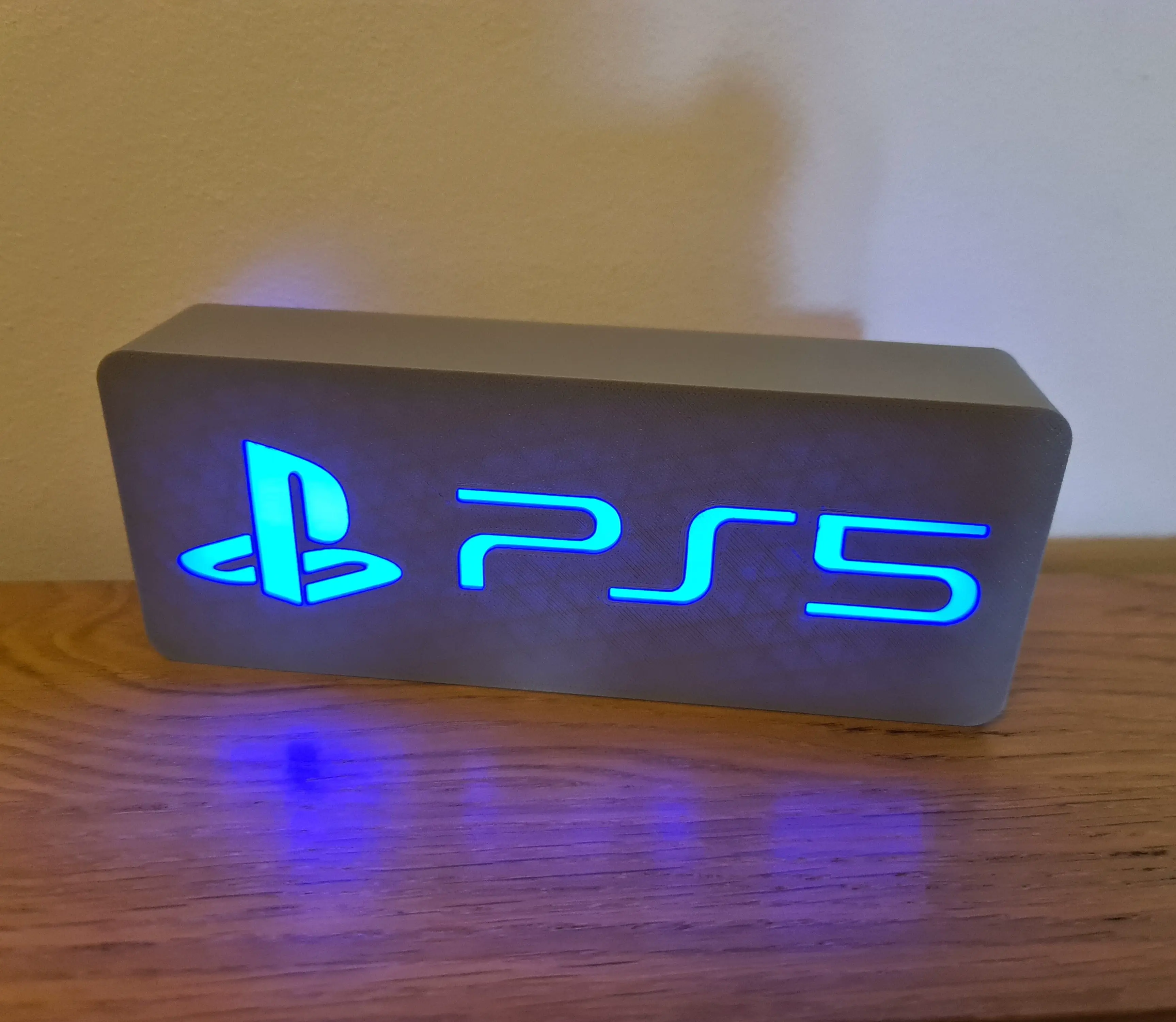 LED Lightbox Sony Playstation PS5 Console Gamer Gaming licht