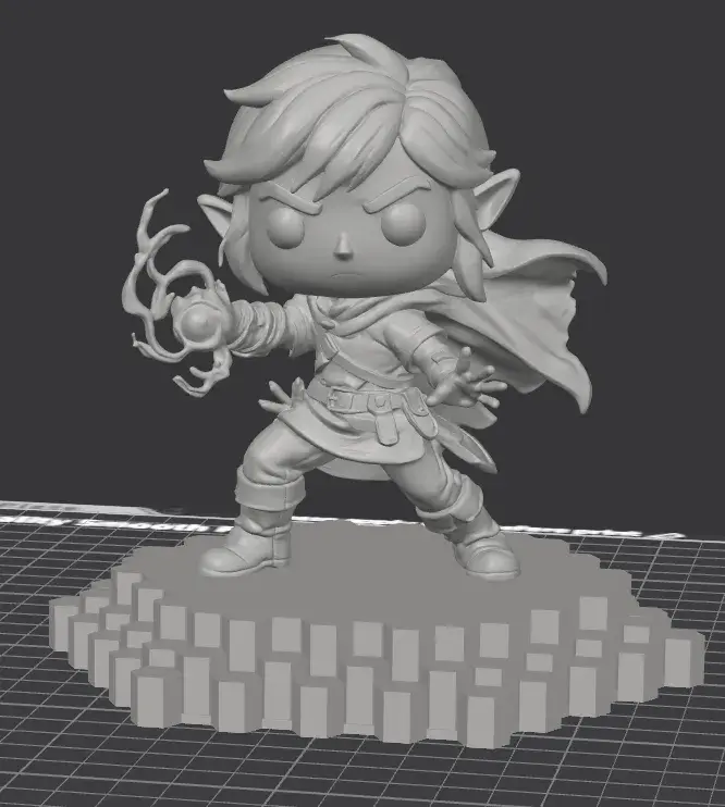Funko Style Link Obsidian stand