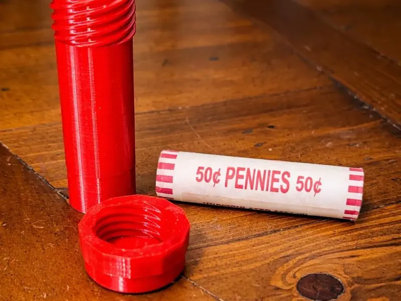 US Penny Roll Tube