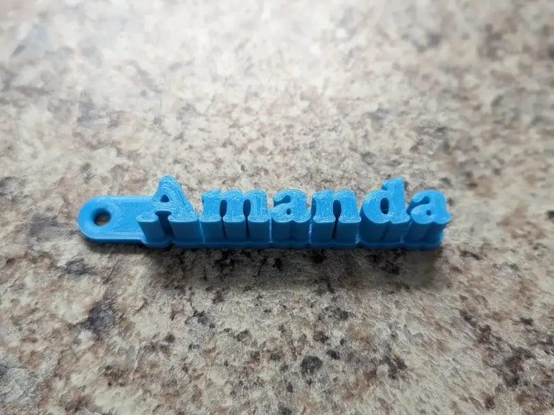 Amanda sleutelhanger