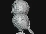 Rainbow Feather Owl-5