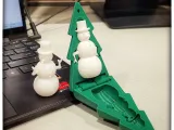 Árbol de Navidad sorpresa y muñeco de nieve #Sorpresa-1