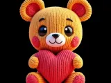 teddy bear on a stand-2