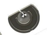 3D модель Водное охлаждение EDM режущий станок крышка-8