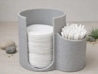 Q-Tip and Cotton pad Organiser