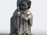 Low Poly Halloween Ghost - Geometric Ghost Figure-7
