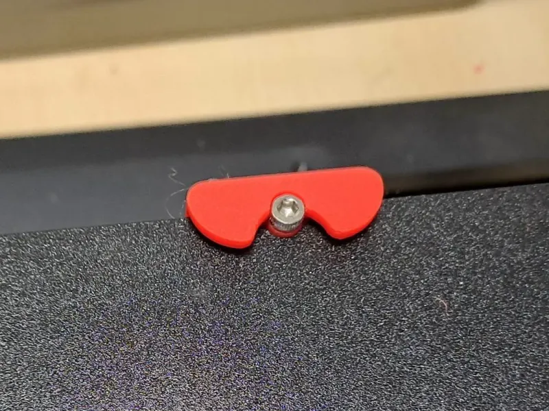 Build plate stoppers and centers for Ender 5 Max