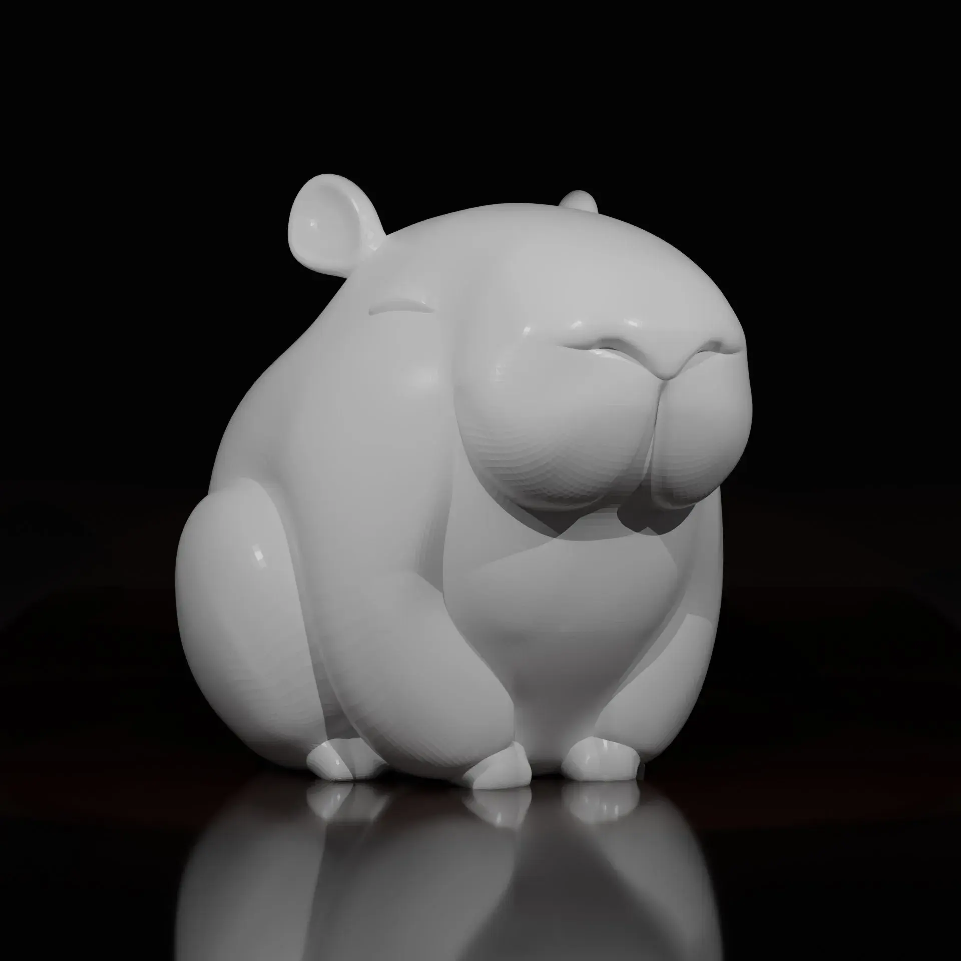 Cute Capybara Sculpt
