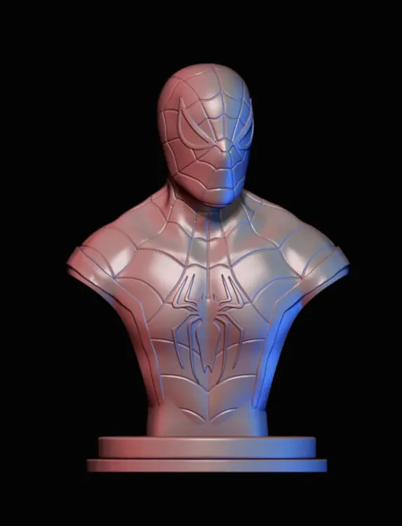 spider man bust