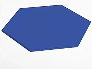 magnetic catan blank hex top