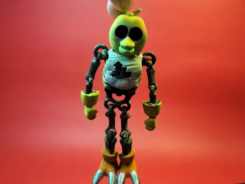 SKULL CHICA / PRINT-IN-PLACE WITHOUT SUPPORT