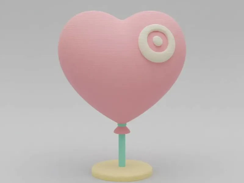 Soporte para Globo de Corazón – Noah 0x03