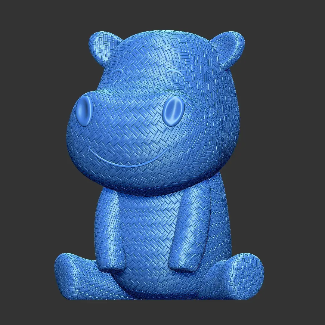 Woven Hippo