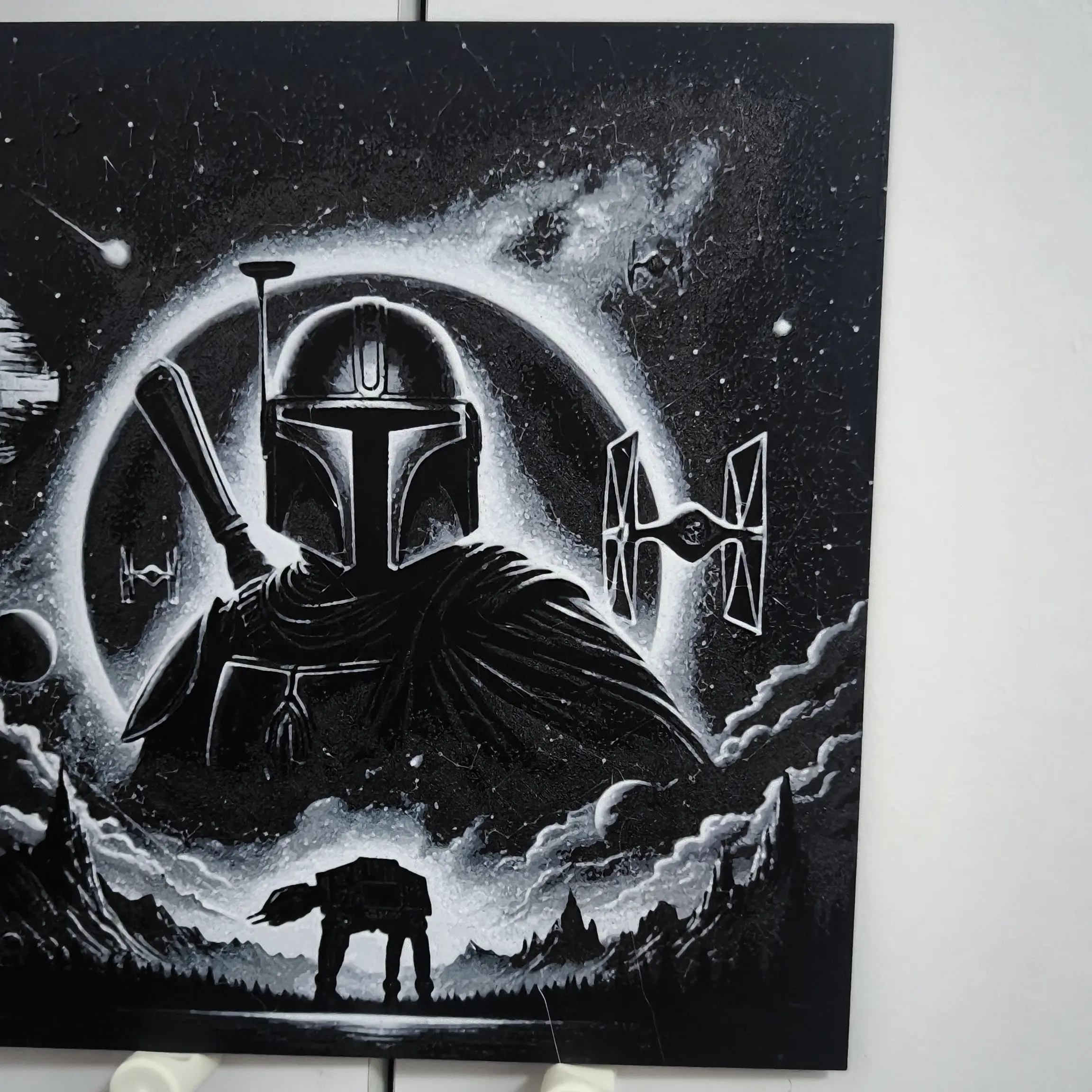 Mandalorian and Star Wars Hueforge