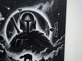 Mandalorian and Star Wars Hueforge
