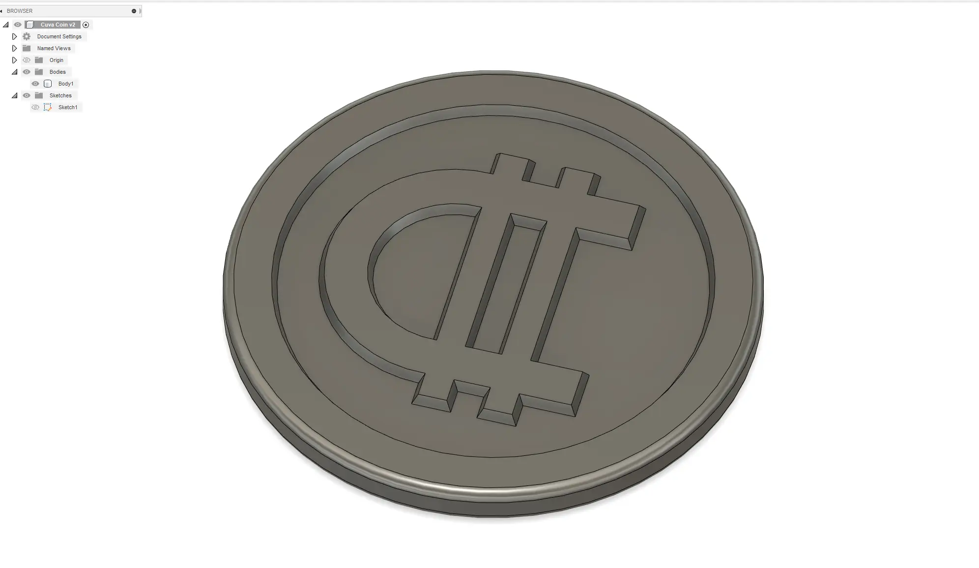 Cuva Coin (not real... of course)
