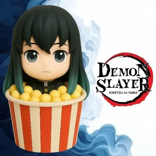 demon slayer tokito popcorn