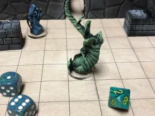 Leafy Tendril (28mm/32mm scale)