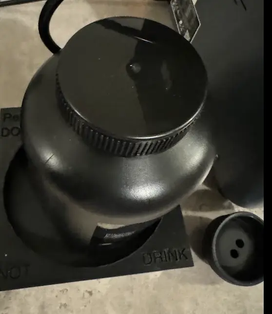 Halot Mage 8k Pro Reçine Hortum tutucu ve dökülme önleyici tepsi