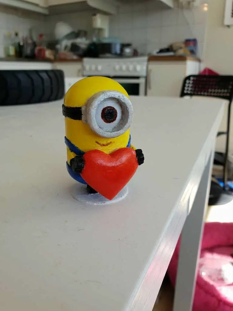 Minion com coração
