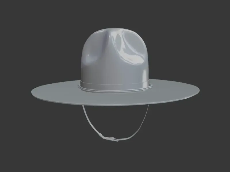 Campaign Hat – Printable Ranger / Drill Sergeant Hat STL