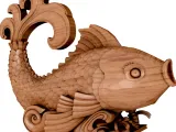 Fish statuette-0
