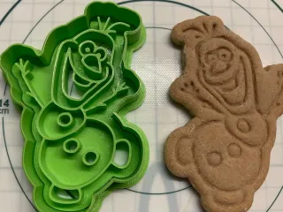 Olaf cookie cutter