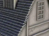 Medieval house with curved roof and dormer windows 5 - minia-8
